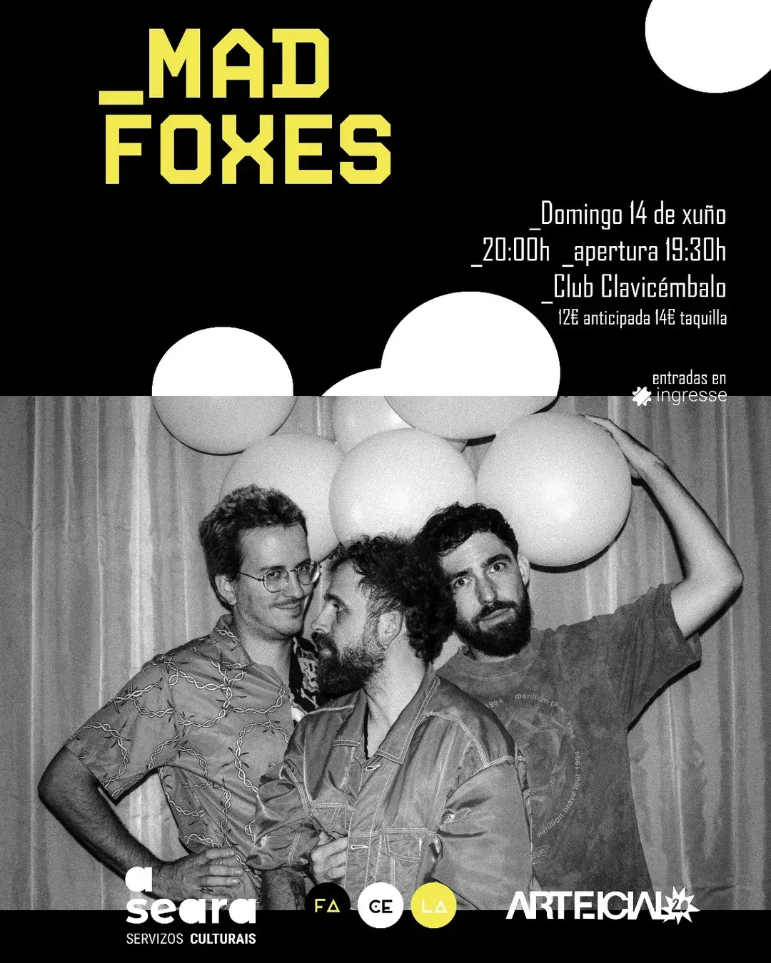 madfoxes-facelafest-lugo Mad Foxes - FaCeLa Fest - Lugo